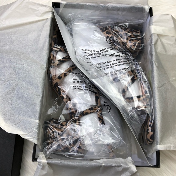 New J. Crew Odette Sandals in Leopard Suede - Picture 10 of 13